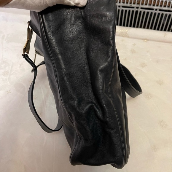 PALOMA PICASSO black soft leather shoulder bag - Picture 12 of 17